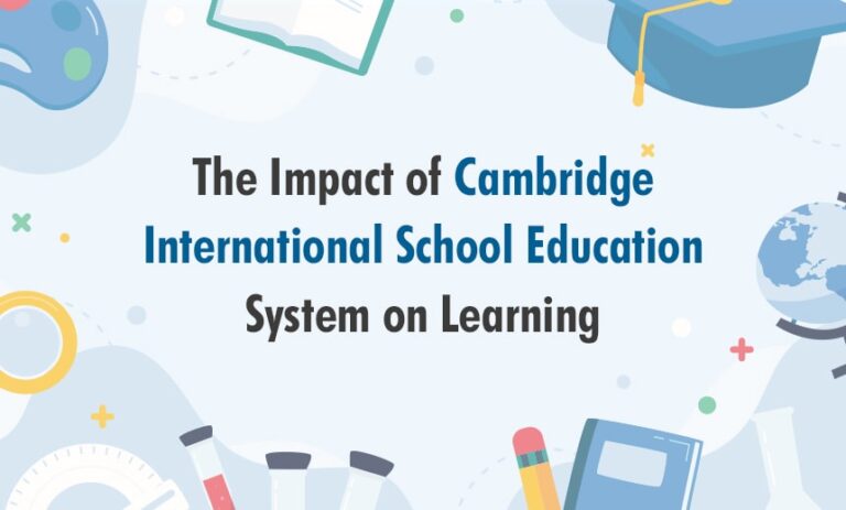 Cambridge International School Education System