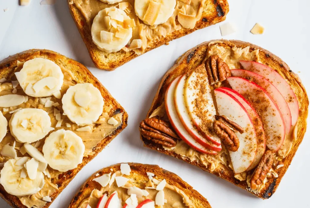 Fruit and Nut Butter Sandwich