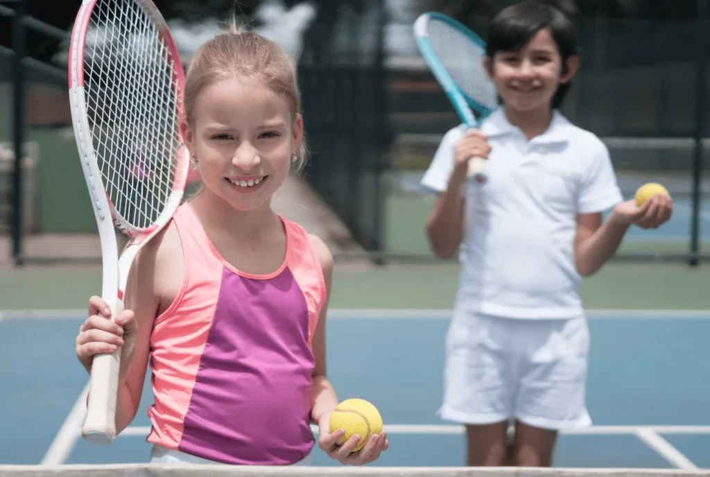 Students Playing Tenis