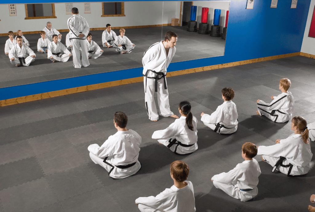 Studnets involved in Martial Arts